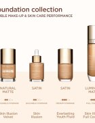 Clarins Skin Illusion Hydrating Foundation високо покривен фон дьо тен цвят 100.4N 30 мл.