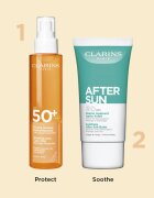 Clarins Sun Body Mist SPF50+ мъгла за тен в спрей за тяло SPF 50+ 150 мл.