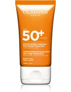 Clarins Sun Care Youth-Protecting Sunscreen слънцезащитен крем за лице SPF 50+ 50 мл.