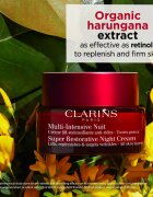 Clarins Super Restorative Night Cream нощен крем за всички типове кожа на лицето 50 мл.
