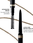 Clarins Wonder Define Eyebrow Pencil молив за вежди с четка цвят 01 ash blonde 0.06 гр.