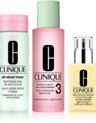Clinique 3 Steps Skincare Systeme Oily Skin Types подаръчен комплект за мазна кожа