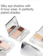 Clinique All About Shadow™ Duo дуо сенки за очи цвят Strawberry Fudge - Shimmer 1.7 гр.