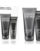Clinique Mini Kit Cleanse + Hydrate подаръчен комплект за мъже