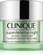 Clinique Superdefense™ Night Recovery Moisturizer нощен хидратиращ крем против първите признаци на стареене на кожата 50 мл.