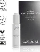 Cocunat Clinical AHA Complex 10% нежен нощен пилинг-серум анти стареене 30 мл.