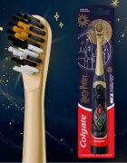 Colgate Harry Potter детска електрическа четка за зъби със сменяеми батерии много мека Silver 1 бр.