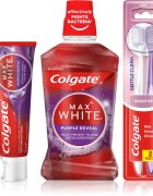 Colgate Max White Purple комплект за зъби