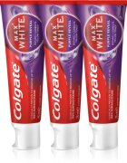 Colgate Max White Purple Reveal освежаваща паста за зъби 3x75 мл.