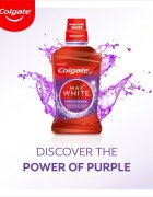 Colgate Max White Purple Reveal вода за уста с избелващ ефект 500 мл.