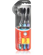 Colgate Slim Soft Active четки за зъби с активен въглен soft 3 бр.