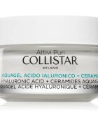 Collistar Attivi Puri Hyaluronic Acid + Ceramides Aquagel хидратиращ крем-гел с озаряващ ефект с хиалуронова киселина 50 мл.