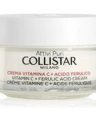 Collistar Attivi Puri Vitamin C + Ferulic Acid Cream озаряващ крем с витамин С 50 мл.