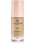 Collistar NUDO Second Skin Foundation SPF 15 озаряващ хидратиращ фон дьо тен с изглаждащ ефект цвят 2G Beige Dorato 30 мл.