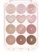 Colorgram Pin Point Eyeshadow Palette палитра сенки за очи за перфектен външен вид цвят 02 Pink+Mauve 9.9 гр.
