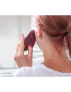 Concept Sonivibe SK9101 четка за почистване на кожата Burgundy 1 бр.