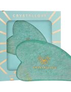 Crystallove Amazonite Gua Sha масажно приспособление 1 бр.