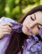 Crystallove Amethyst Gua Sha масажно приспособление 1 бр.