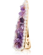 Crystallove Amethyst Hair Clip фиба за коса 1 бр.