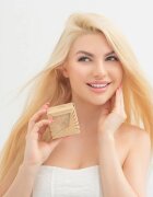 Crystallove Bamboo Butterfly Agave Body Brush Travel Size четка за масаж за тяло 1 бр.
