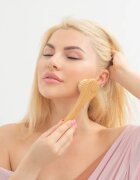 Crystallove Bamboo Face Brush четка за почистване на кожата 1 бр.