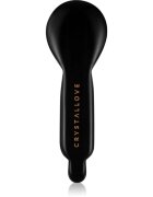 Crystallove Black Obsidian Spoon Eye Gua Sha уред за масаж на зоната около очите 1 бр.