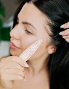 Crystallove Clear Quartz Hair Clip фиби за коса 1 бр.