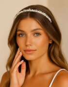 Crystallove Clear Quartz Hairband лента за глава 1 бр.