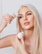 Crystallove Glass Facial Cupping Set комплект масажни аксесоари за лице врат и деколкте 2 бр.