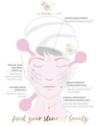 Crystallove Glass Facial Cupping Set комплект масажни аксесоари за лице врат и деколкте 2 бр.