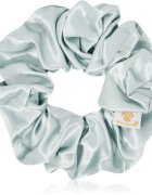 Crystallove Mulberry Silk Scrunchie копринен ластик за коса Amazonite 1 бр.