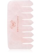 Crystallove Rose Quartz Comb масажно приспособление за коса и тяло 1 бр.