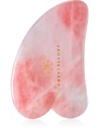 Crystallove Rose Quartz Gua Sha масажно приспособление 1 бр.