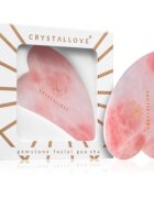 Crystallove Rose Quartz Gua Sha масажно приспособление 1 бр.