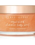 Crystallove Rose Quartz Shimmer Body Scrub пилинг за тяло 200 гр.