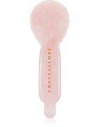 Crystallove Rose Quartz Spoon Eye Gua Sha уред за масаж на зоната около очите 1 бр.