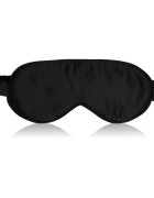 Crystallove Silk Eye Mask маска за сън Black 1 бр.
