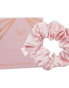 Crystallove Silk Scrunchie копринен ластик за коса Rose 1 бр.