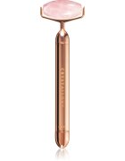 Crystallove Vibrating Roller Rose Quartz масажно приспособление за лице 1 бр.