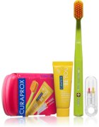 Curaprox Travel Set комплект за пътуване за зъби език и венци