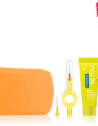 Curaprox Travel Set комплект за пътуване за зъби език и венци Orange