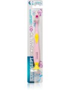 Curasept Biosmalto Baby 0-3 Years четка за зъби за деца с вендуза 1 бр.