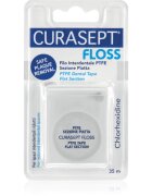 Curasept Dental Tape PTFE Flat Section лента за зъби с тефлоново покритие с антибактериална добавка 35 м