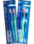 Curasept Softline 0.10 Maxi Soft 2Pack четка за зъби 2 бр.