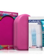 Curasept Travel Set комплект за пътуване за зъби език и венци