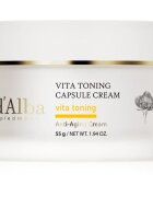 d'Alba Vita Toning Capsule Cream дълбоко хидратиращ крем в дълбочина за озаряване на лицето 55 гр.