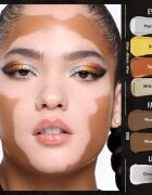 Danessa Myricks Beauty Colorfix Liquid Metals мултифункционален грим за очи устни и лице цвят Platinum 10 мл.