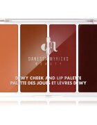 Danessa Myricks Beauty Dewy Cheek & Lip Palette мултифункционална палитра за лице цвят Dew It Undercover 25 гр.
