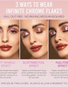 Danessa Myricks Beauty Infinite Chrome Flakes сенки за очи с блясък цвят Pride 3.8 гр.