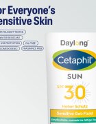 Daylong Cetaphil SUN Sensitive Gel-Fluid лек защитен флуид за чувствителна кожа на лицето SPF 30 30 мл.